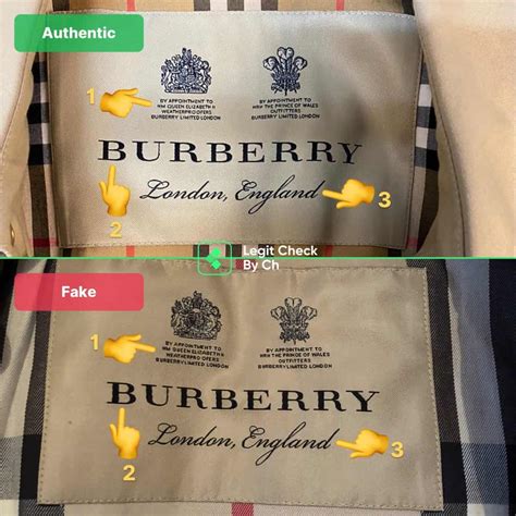 burberry label authentic coat|genuine Burberry label.